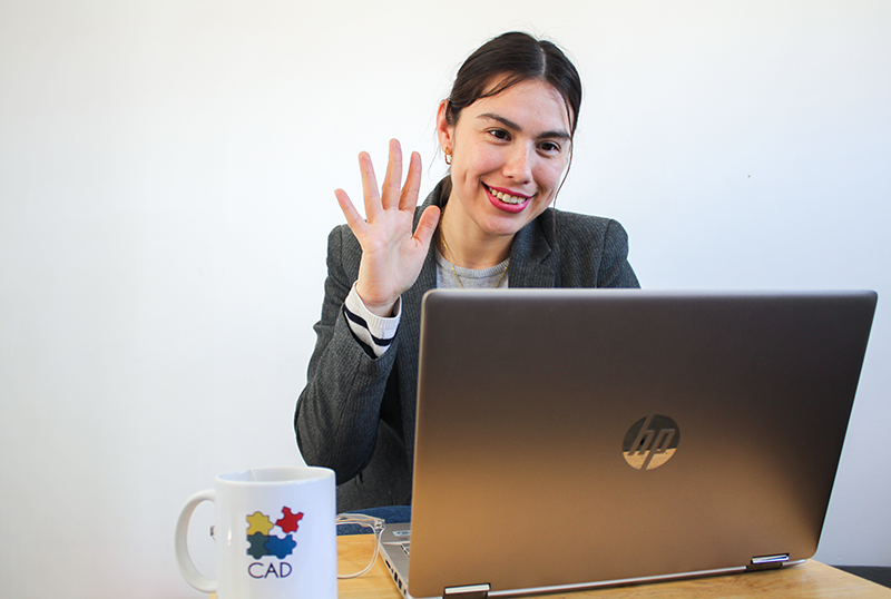 Coordinator Daniela Barrera how to start with spanish classes